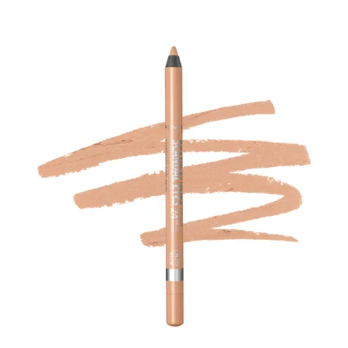 Vista 14 de Rimmel London Scandaleyes Delineador de Ojos en Lápiz de Gel Impermeable, de Larga Duración, Ultra Suave, a Prueba de Manchas, 001, Negro, 0.04 oz