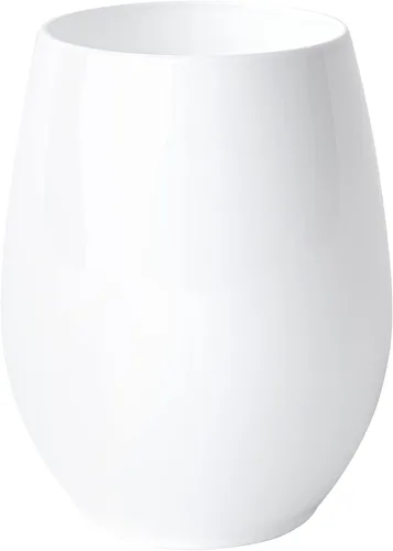 Vista 14 de PLASTICPRO Paquete de 6 Copas de Vino de Plástico Color Azul Aguamarina Sin Tallo Desechables de 12 oz Sin BPA Irrompibles Copas de Vino de Plástico
