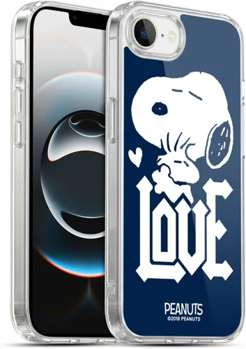 Vista 80 de Head Case Designs Funda de gel con licencia oficial de Peanuts Charlie Brown Good Grief Rock Tees [protección de grado militar] compatible con Apple