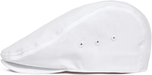 Vista 2 de Hombres Ivy Cap Algodón Sarga Newsboy Flat Cap