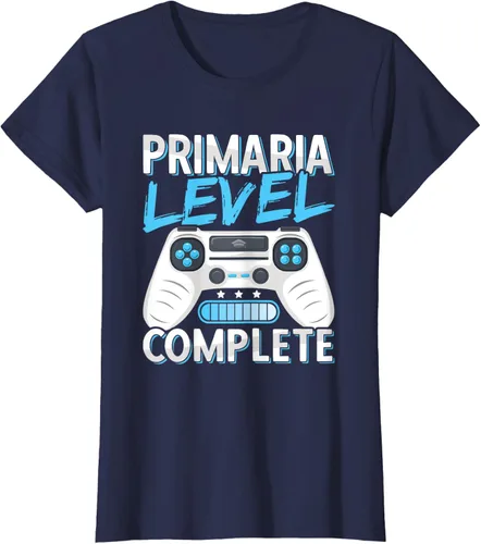 Vista 36 de Camiseta completa de diploma de escuela primaria de graduación, Negro