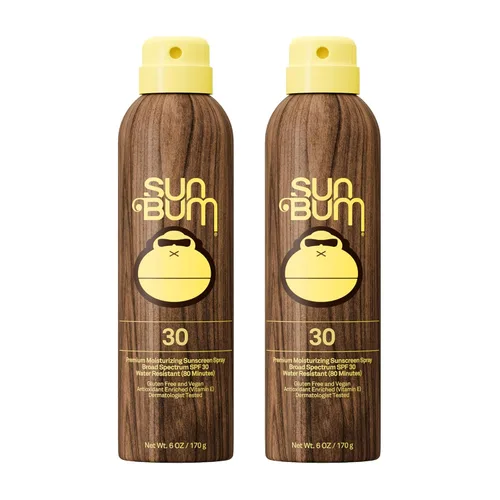 Vista 15 de Sun Bum Spray corporal protector solar SPF 15 original, protector solar hidratante de amplio espectro con vitamina E, cumple con la ley Hawaii 104