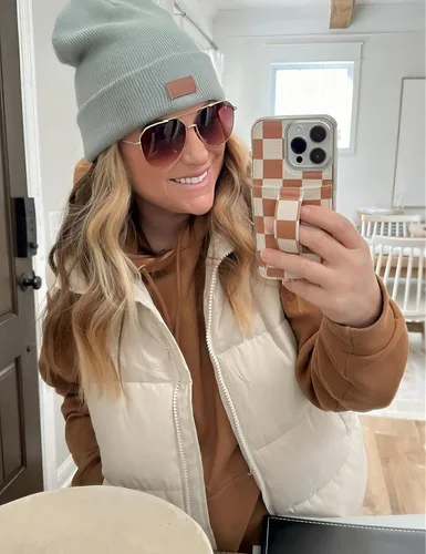 Vista 6 de Springrain Womens Oversized Quilted Puffer Vest Padded Warm Winter Jacket with Stand Collar Bubble Puffer Gilet