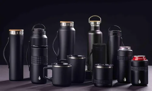 Vista 8 de Elemental Vaso de Vino Recess - Taza de Café de Acero Inoxidable con Triple Pared Aislante para Bebidas Calientes y Frías - Taza Portátil con Tapa