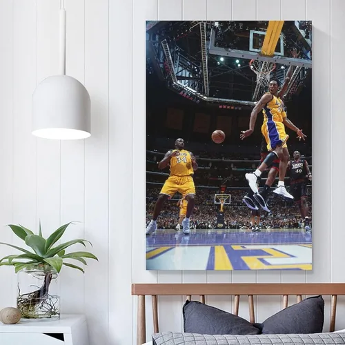 Vista 5 de BIAOHAN Póster Kobe Bryant de 12 x 18 pulgadas (11.8 x 17.7 in) MAYLONG
