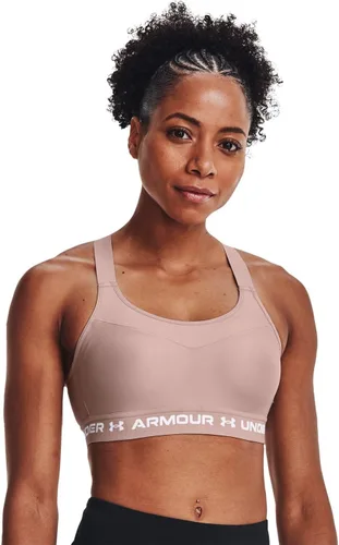 Vista 2 de Under Armour Armour - Brasier cruzado alto para mujer