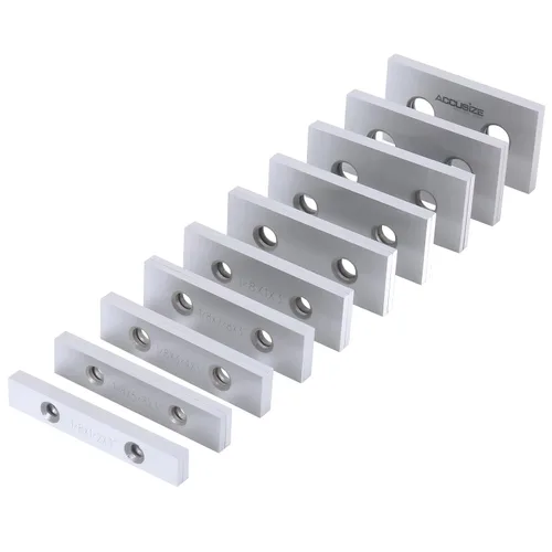 Vista 3 de Accusize Industrial Tools 1/8 '' de grosor 10 pares de juegos paralelos de precisión, 3 '' de longitud, EG10-1403