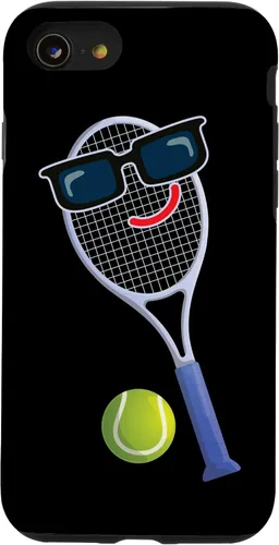 Vista 18 de Tennis Racket Tennis Ball Tennis Player Backhand Gift Case for iPhone 16