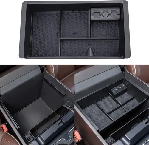 Vista 8 de JKCOVER Compatible con Chevy Silverado/GMC Sierra 2014-2018 Bandeja de tamaño completo con ribete negro