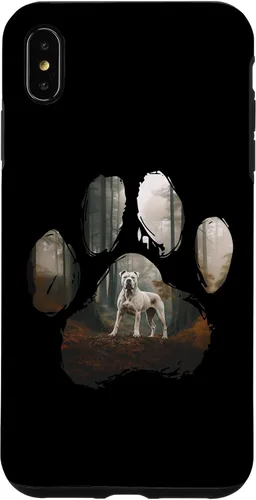 Vista 7 de iPhone 15 Dogo Argentino Mountain Paw Design Dog Mom Dad Case