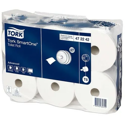 Vista 2 de Papel Higiénico Tork SmartOne T8 207 m 6 Piezas