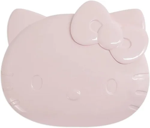 Vista 2 de Impressions Vanity Hello Kitty - Espejo compacto Kawaii con interruptor de sensor táctil para brillo ajustable, espejo de maquillaje iluminado