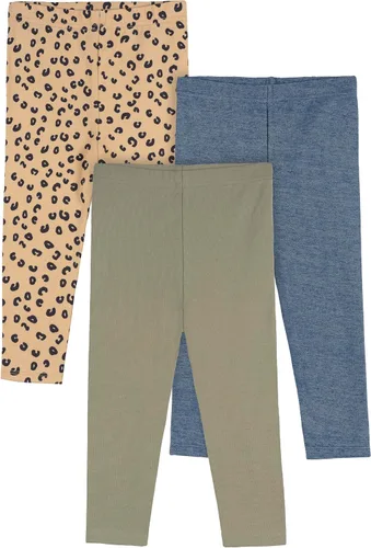 Vista 15 de Gerber Paquete de 3 leggings prémium para bebés y niñas pequeñas Guepardo