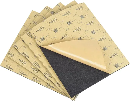 Vista 16 de Alfombrilla de amortiguación de sonido de 1 pulgada (25 mm) con 6.54 pies cuadrados, espuma de célula cerrada para amortiguación de sonido