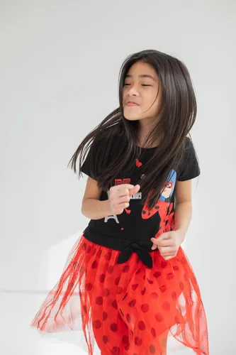 Vista 6 de Miraculous Ladybug Rena Rouge - Vestido de tul para niñas pequeñas a grandes