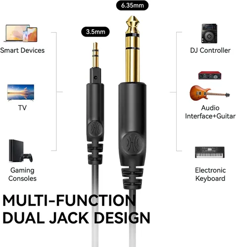Vista 8 de OneOdio Auriculares Bluetooth A70 Gen 2 y con cable sobre la oreja con LDAC Tiempo de reproducción de 72 horas, Bluetooth 6.0, micrófono integrado