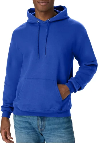 Vista 15 de Hanes Men's Hoodie - EcoSmart Fleece Hooded Sweatshirt for Men & Women - Midweight Fleece - Big & Tall Available