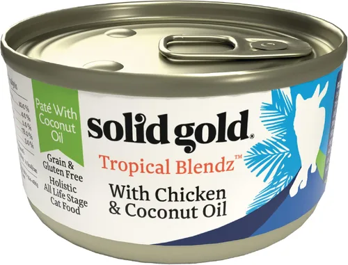 Vista 28 de Solid Gold Comida Húmeda Paté Sabor Festín - Paquete de Muestra de 3 Unidades - Comida enlatada para gatos hecha con pollo real - Sin granos