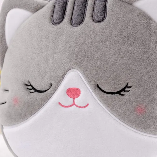Vista 49 de Lazada Mochila para niños pequeños, juguetes de animales de peluche, mochila pequeña, color gris, 9.5 pulgadas