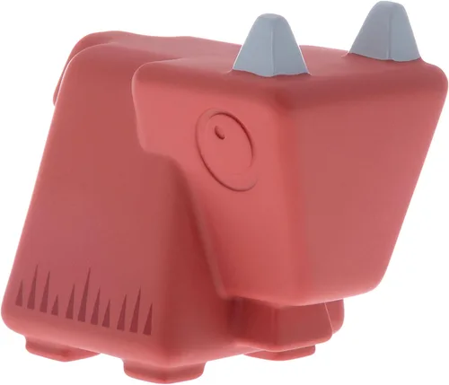 Vista 5 de Nuby Juguetes interactivos de baño suaves y apilables de animales de granja, juego interactivo de 8 piezas, juego interactivo para desarrollo