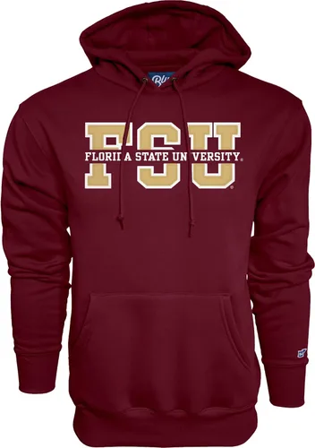 Vista 13 de Blue 84 NCAA - Sudadera con capucha para hombre con apliques de sarga de nivel superior