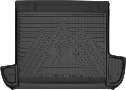 Vista 18 de Mixsuper Forro de carga para Rivian R1S 2022-2024 2025, alfombrilla para maletero para todo tipo de clima, para accesorios R1S, alfombrilla