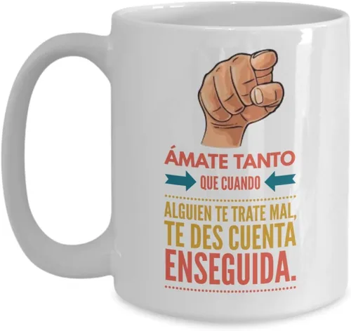 Vista 4 de Regalo para hermana Taza de Cafe para navidad Perfecto regalo para graduados, profesionales y estudiantes de enfermeria Vaso con afirmaciones