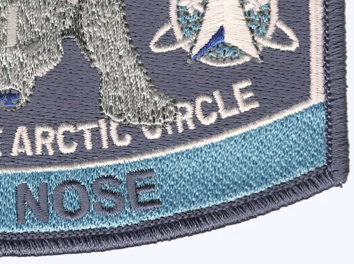 Vista 6 de Thule Air Base Greenland Blue - Parche para nariz