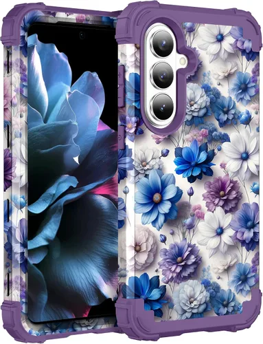 Vista 12 de Hocase Funda para Galaxy S20 FE 5G, Protección resistente a prueba de golpes, goma de silicona suave + parachoques de plástico duro, funda