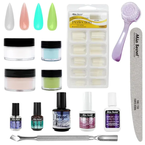 Vista 8 de Mia Secret Kit de uñas en polvo de inmersión de 13 piezas