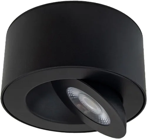 Vista 3 de WAC Lighting dweLED, Peek 5in LED montaje empotrado 3-CCT 3000K-3500K-4000K Set a 3000K en negro
