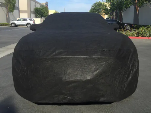 Vista 2 de Cubierta para auto, a medida, 2015-2017 para Ford Mustang, Xtrashield, color negro, de CarsCover