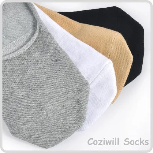 Vista 6 de Calcetines invisibles para mujer, de corte bajo, de algodón, antideslizantes, 48 pares 5-99-11
