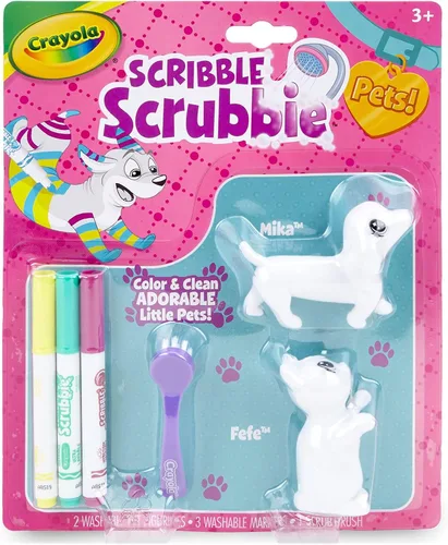 Vista 10 de Crayola Scribble Scrubbie Cloud Playset, juguete para niños, para regalo, edades: 3, 4, 5, 6