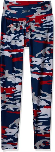 Vista 3 de Zubaz NFL - Leggings de camuflaje para mujer Color del