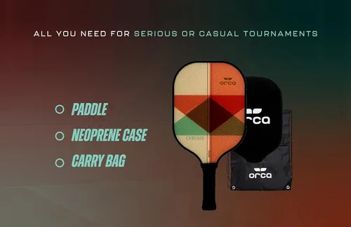 Vista 5 de Orca Pickleball Paddles, Performance Series Pickleball Paddles Designed for Control and Precision, USA Pickleball Approved