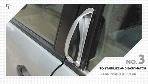 Vista 7 de 2 unids/set de espejo auxiliar para automóvil, espejo retrovisor universal de gran angular para automóvil, espejos auxiliares de punto ciego