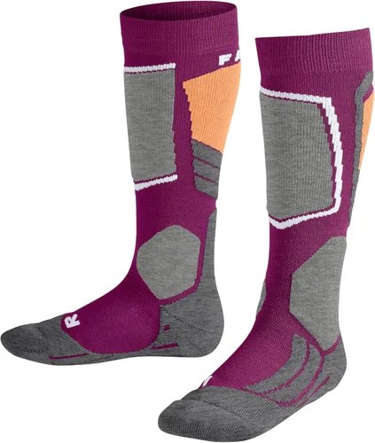 Vista 9 de FALKE SK2 - Calcetines de esquí intermedios unisex para niños, cojín mediano, 1 par