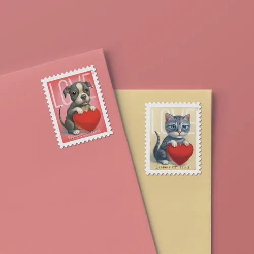 Vista 2 de USPS Love 2023 (20 Sellos)