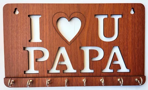 Vista 7 de Soporte familiar para llaves de pared de madera para decoración del hogar, soporte para llaveros, regalo para el mejor diseñador familiar del mundo