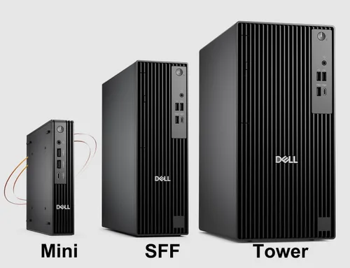 Vista 10 de Dell Pro Micro Plus (MFF OptiPlex 7020 Plus de próxima generación), Intel 20-Core Ultra 7 265, mini escritorio empresarial, QBM1250, 3x DP, memoria
