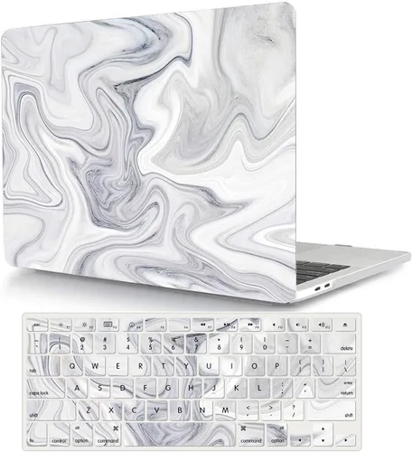 Vista 23 de Funda compatible con MacBook Pro de 13 pulgadas con CD-ROM (Modelo: A1278, versión antigua 2012 2011 2010 2009 2008), carcasa rígida de plástico