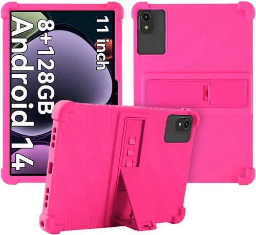Vista 11 de Funda para tablet ApoloSign EP1095T/ApoloMedia EP1095T de 11 pulgadas, funda protectora de silicona suave, apta para niños, cubierta de tableta