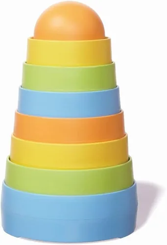 Vista 4 de Green Toys Mi Primera apiladora, los colores pueden variar