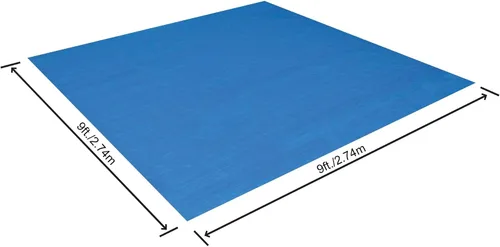 Vista 4 de Bestway® Paño protector de suelo para piscinas sobre el suelo y spas de hidromasaje de 8.0 ft