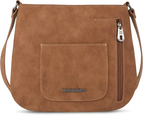 Vista 2 de Montana West Western Shoulder Bag for Women Satchel Vegan Leather Western Purses Handbag