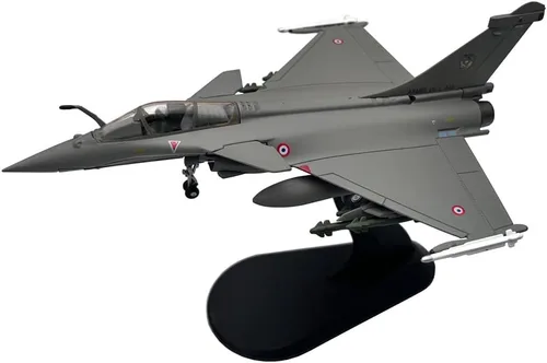 Vista 10 de 1:100 France Rafale C Libia War Fighter Jet Avión de metal militar fundido a troquel modelo para colección o regalo (Rafale)