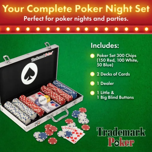 Vista 4 de Trademark Poker Maverick 300 Dice - set de póker, 300
