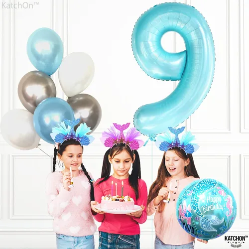 Vista 151 de KatchOn Globo negro del número 1 de 40 pulgadas, globo de feliz cumpleaños Large Mylar Number One Balloon for 1st Birthday Decorations, Foil