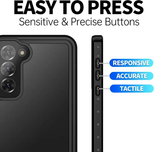 Vista 6 de BEASTEK Funda impermeable para Galaxy S23 Plus, a prueba de golpes, a prueba de polvo, IP68 bajo el agua, serie NRE con protector de pantalla